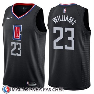 Maillot Los Angeles Clippers Lou Williams No 23 Statement 2018-19 Noir
