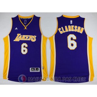 Maillot Los Angeles Lakers Clarkson #6 Purpura
