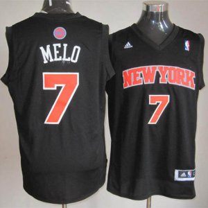 Maillot Melo New York Knicks #7 Noir