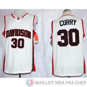 Maillot NCAA Wildcat Stephen Curry Blanc