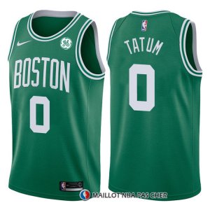 Maillot Authentique Boston Celtics Tatum 2017-18 0 Vert