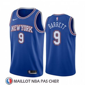 Maillot New York Knicks Rj Barrett Statement 2019-20 Bleu