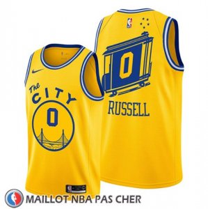 Maillot Golden State Warriors D'angelo Russell Hardwood Classics 2019-20 Or