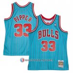 Maillot Chicago Bulls Scottie Pippen Mitchell & Ness 1995-96 Bleu