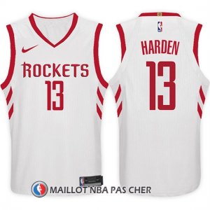 Maillot Houston Rockets James Harden 13 2017-18 Blanc