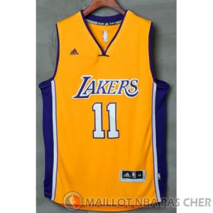 Maillot Lakers ventilateurs Yi Los #11 Jaune