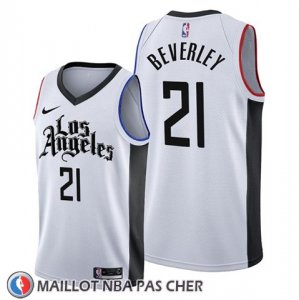 Maillot Los Angeles Clippers Patrick Beverley Ville Edition Blanc