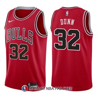 Maillot Chicago Bulls Kris Dunn Icon 32 2017-18 Rouge