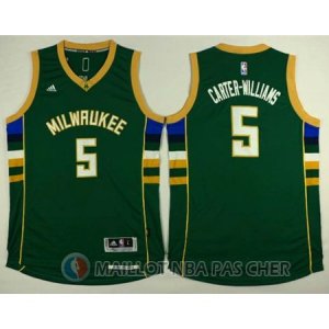 Maillot Vert Carter Williams Milwaukee Bucks Revolution 30