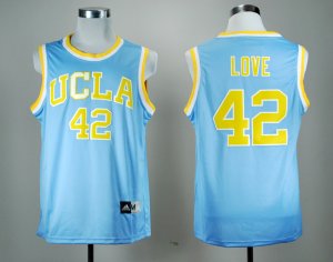 Maillot Love UCLA Bruins #42 Bleu