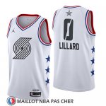 Maillot All Star 2019 Portland Trail Blazers Damian Lillard Blanc