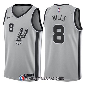 Maillot San Antonio Spurs Patty Mills Statement 8 2017-18 Gris