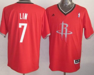 Maillot Lin Houston Rockets #7 Rouge