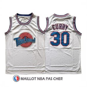 Maillot Tune Squad Curry 30 Blanc