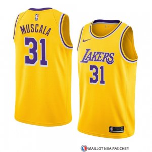 Maillot Los Angeles Lakers Mike Muscala Icon 2018-19 Jaune