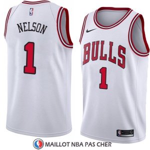 Maillot Chicago Bulls Jameer Nelson Association 2018 Blanc