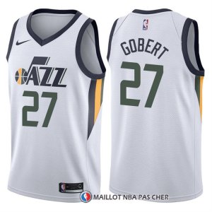 Maillot Utah Jazz Rudy Gobert Association 2017-18 27 Noir