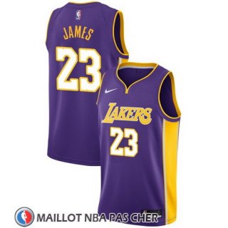 Maillot Los Angeles Lakers Lebron James 23 Statement 2017-18 Violeta