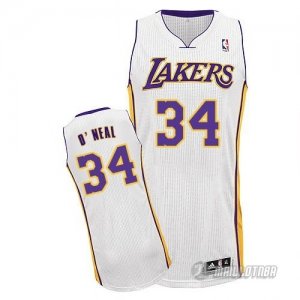 Maillot Blanc O neal Los Angeles Lakers Revolution 30