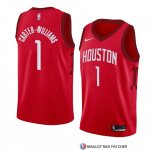 Maillot Houston Rockets Michael Carter Williams Earned 2018-19 Rouge