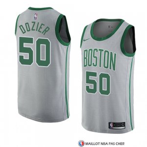 Maillot Boston Celtics P. J. Dozier Ville 2018-19 Gris