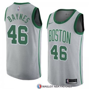 Maillot Boston Celtics Aron Baynes Ville 2018 Gris