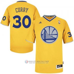 Maillot Curry Golden State Warriors #30 Jaune