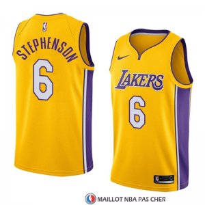 Maillot Los Angeles Lakers Lance Stephenson Icon 2017-18 Or