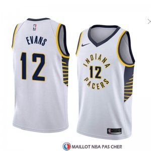Maillot Indiana Pacers Tyreke Evans Association 2018 Blanc