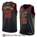 Maillot Cleveland Cavaliers Tristan Thompson No 13 Statement 2018 Noir