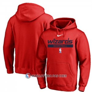 Veste a Capuche Washington Wizards Practice Performance 2022-23 Rouge