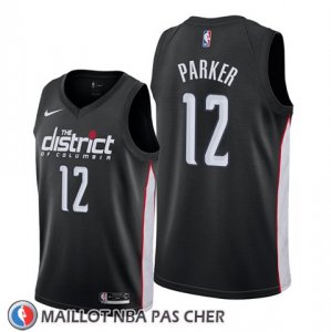 Maillot Washington Wizards Jabari Parker Ville Noir