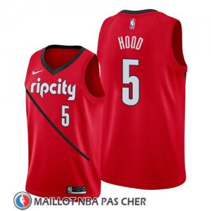 Maillot Portland Trail Blazers Rodney Hood Earned 2019 Rouge