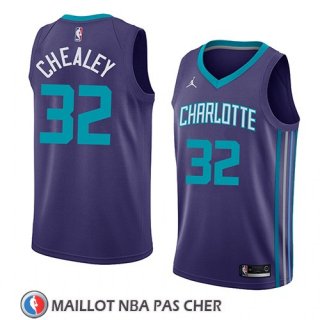 Maillot Charlotte Hornets Joe Chealey Statement 2018 Noir 2018 Volet