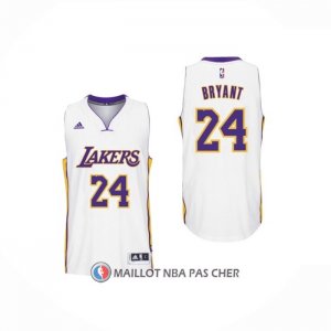 Maillot Los Angeles Lakers Kobe Bryant NO 24 Blanc