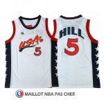Maillot USA 1996 Hili 5 Blanc Maillot USA 1996 Hili 5 Blanc