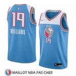 Maillot Sacramento Kings Troy Williams Ciudad 2018 Bleu