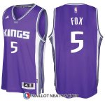Maillot Sacramento Kings De'aaron Fox Road 5 2017-18 Volet