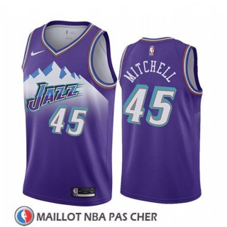 Maillot Utah Jazz Donovan Mitchell Hardwood Classics 2019-20 Volet