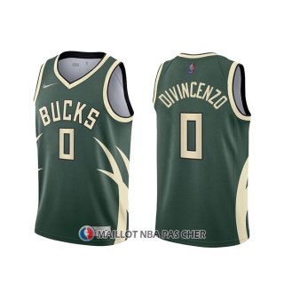 Maillot Milwaukee Bucks Donte Divincenzo Earned 2020-21 Vert