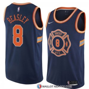 Maillot New York Knicks Michael Beasley Ville 2018 Bleu