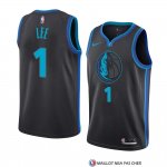 Maillot Dallas Mavericks Courtney Lee Ville 2018-19 Bleu