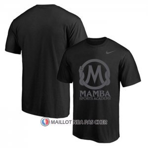 Maillot Manche Courte Los Angeles Lakers Mamba Sports Academy Noir2