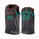 Maillot Washington Wizards Danilo Gallinari NO 88 Ville 2023-24 Noir