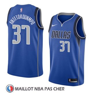Maillot Dallas Mavericks Kostas Antetokounmpo No 37 Icon 2018 Bleu