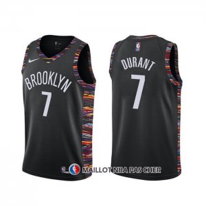 Maillot Brooklyn Nets Kevin Durant Ville Noir