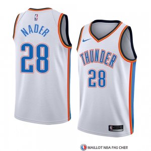 Maillot Oklahoma City Thunderr Abdel Nader Association 2018 Blanc
