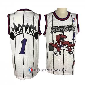 Maillot Tornto Raptors Tracy Mcgrady Retro Blanc