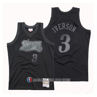 Maillot Philadelphia 76ers Allen Iverson Hardwood Classics 1997-98 Noir