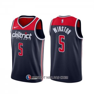 Maillot Washington Wizards Cassius Winston Association 2020-21 Bleu